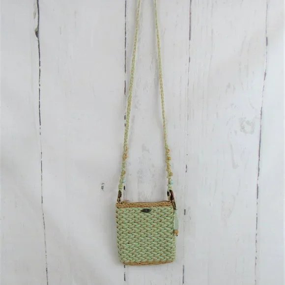 Cappelli Straworld Bags Cappelli Straworld Crossbody Green